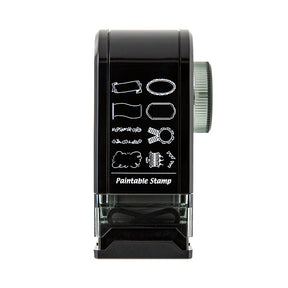 Midori Paintable Rotating Stamp - Dial Decorative Pattern