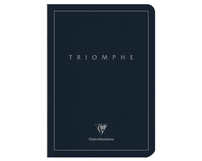Clairefontaine Triomphe A5 - Deep Blue Lined Notebook
