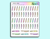 Shine Sticker Studio Sticker Sheet - Pens