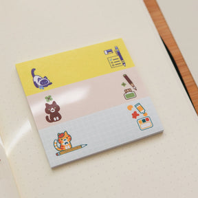 Thousand Skies Sticky Notes - Stationery Cats