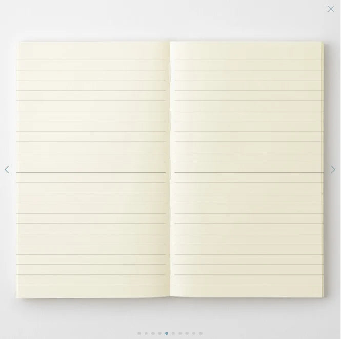 Midori MD B6 Slim Notebook - Lined