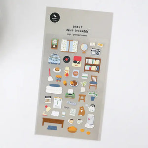 Suatelier Design - Sticker Sheet - Grandpa's Room