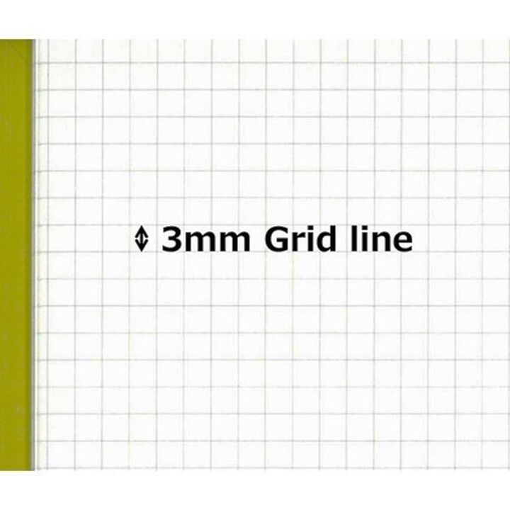 Kokuyo Me Field Notebook 3mm Grid - White
