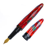 BENU Briolette - Ruby Forest Fountain Pen