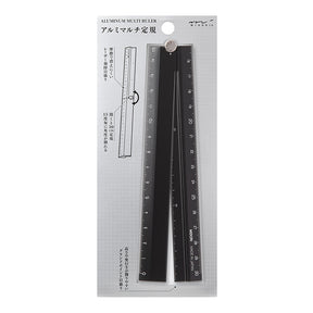 Midori Aluminum Multi Ruler