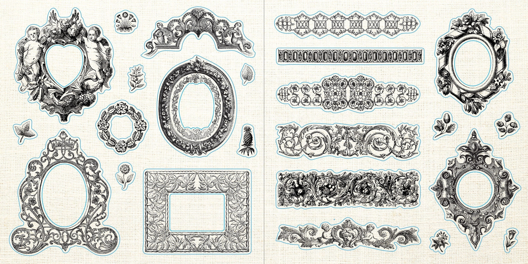 Peter Pauper Press - Loads of Ephemera Sticker Book