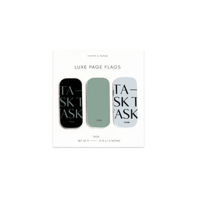 Cloth & Paper - Luxe Page Flag Trio