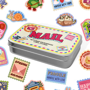 Girls Printing House - Tin Can Mail Stickers