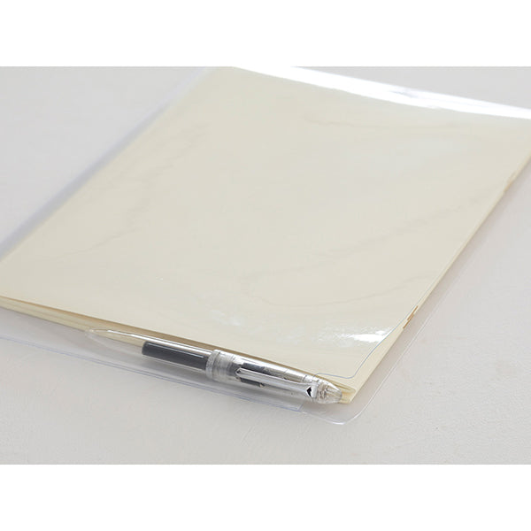 Midori Notebook Bag Clear A4 Horizontal