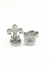 Global Solutions Metal Wax Seal 3/4" with Fleur-de-lis handle - Weed