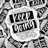 It's Transfer Time - Die Cut Sticker - Keep Going