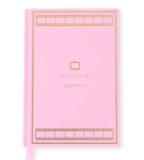 Linda Tong Planners - Tv + Movie Journal Pink