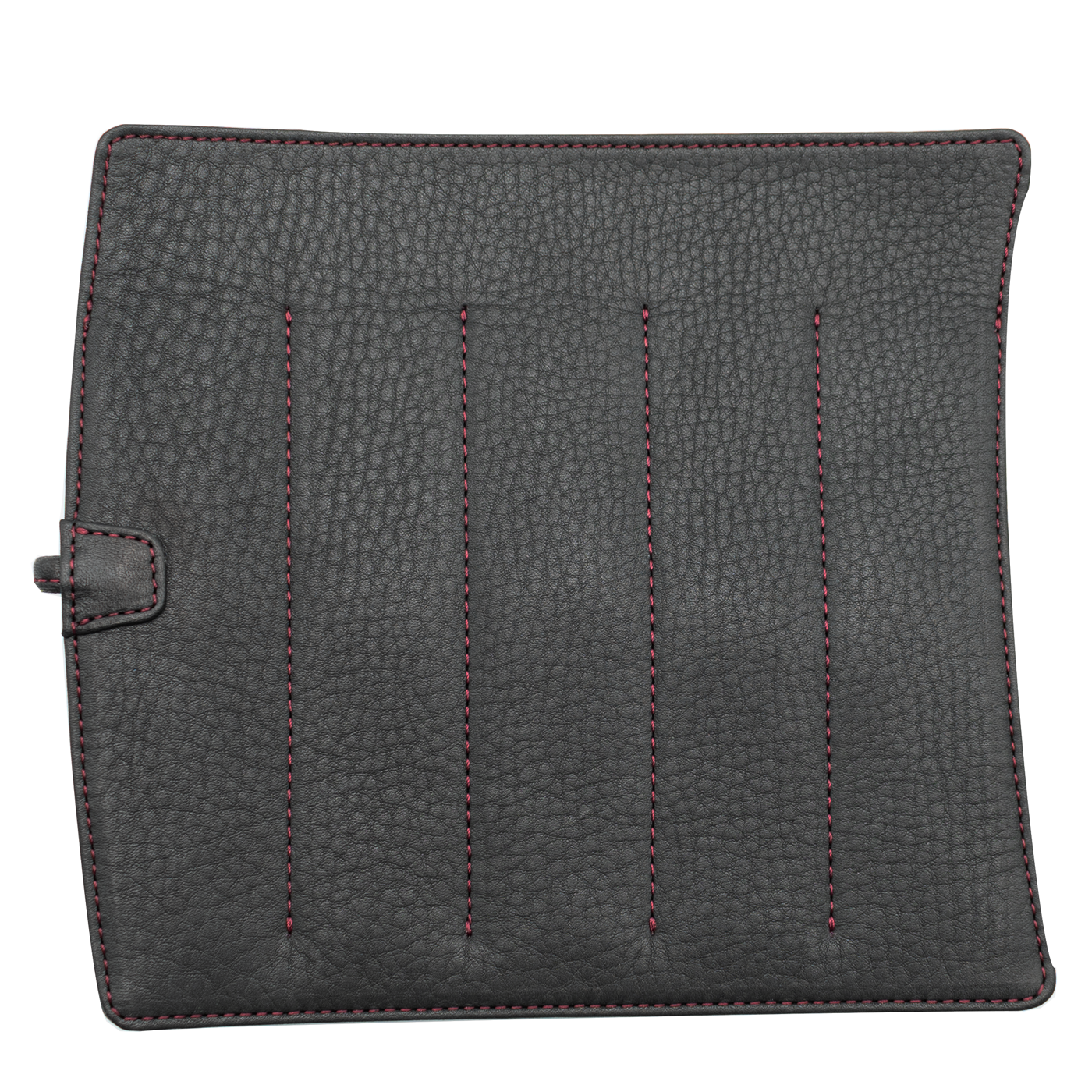 Nagasawa Kip Leather 5 Pen Roll - Black