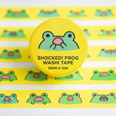 Robot Dance Battle - Shocked! Frog Washi Tape