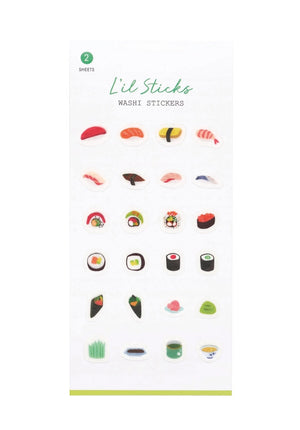 Girl of All Work - Washi Stickers - Sushi L'iI Sticks