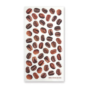 STICKII Sticker Sheet -  Epoxy Coffee Beans