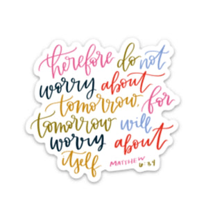 Swaygirls - Vinyl Sticker - Do Not Worry