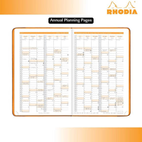Rhodia 2026 WebPlanner Weekly Notebook 6 x 9"