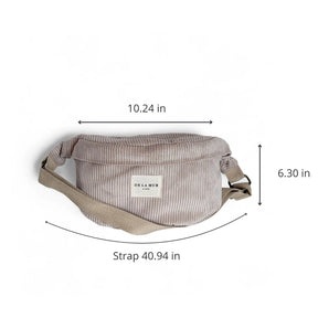 De La Mur Line US Inc. - Corduroy Fanny Pack - Taupe