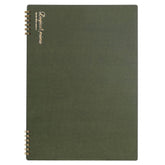 Nakabayashi Logical Prime W-Ring Binding A4 Notebook - 7mm Ruled
