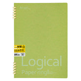 Nakabayashi Logical Prime Paper Ring Notebook A4 - 6mm Ruled