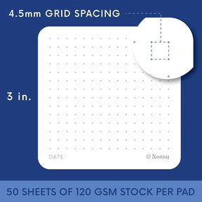 Notsu - Sticky Notes - Dot Grid