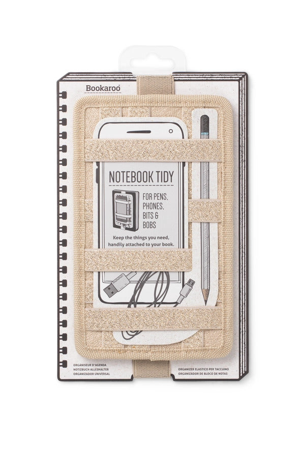 If Bookaroo Notebook Tidy- Gold