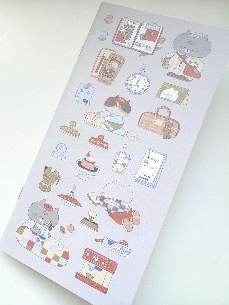 Kuboandlucy Stationery Co X Idiot Sandwich - Sticker Release Book TN