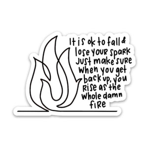 Swaygirls - Vinyl Sticker - Fire
