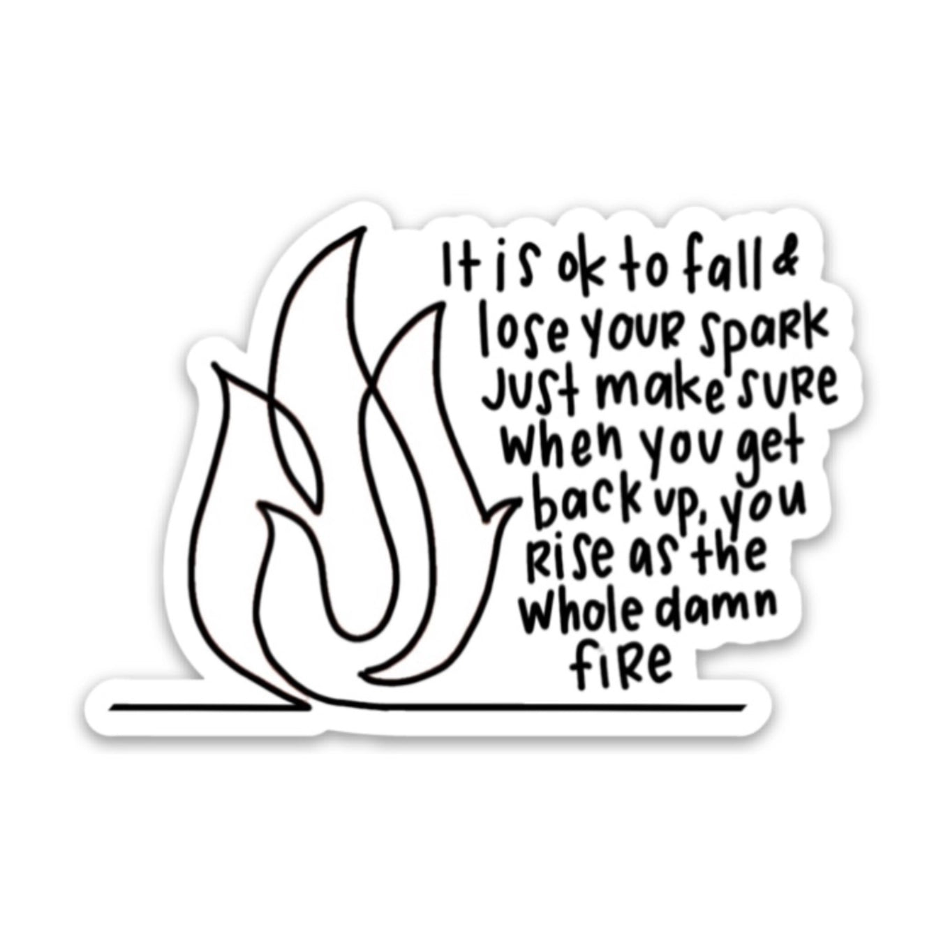 Swaygirls - Vinyl Sticker - Fire