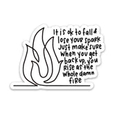 Swaygirls - Vinyl Sticker - Fire