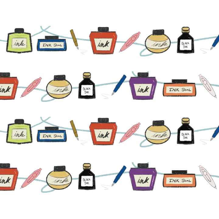 StickersByZach - Washi Tape - Pens & Inks