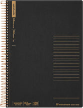 Maruman Notebooks B5 Spiral Note - 150 Sheets Lined Black