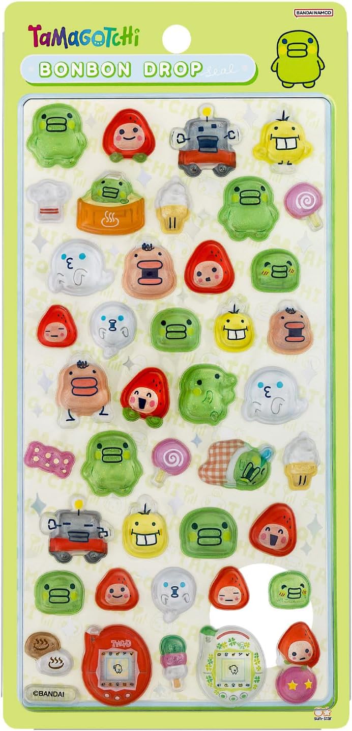 Sun Star - BonBon Drop Sticker Tamagotchi - Kuchipatchi