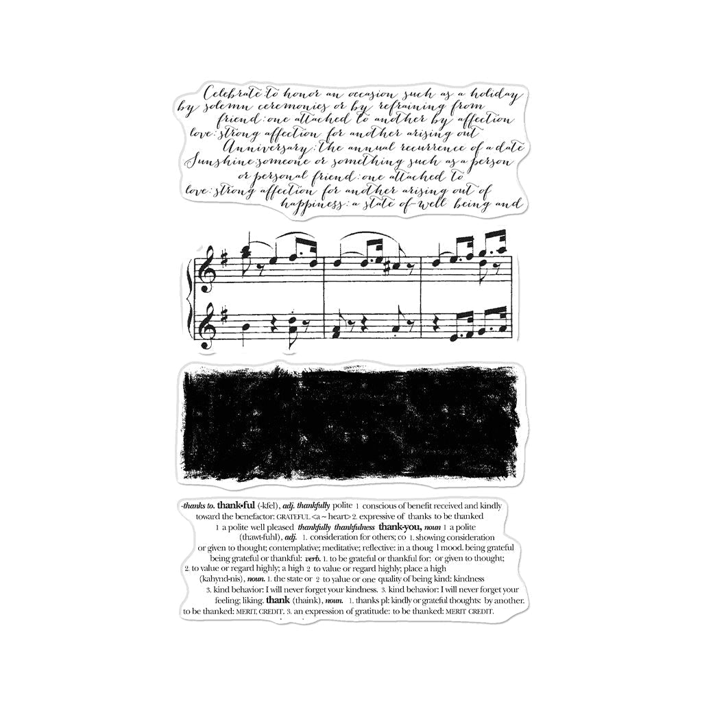 Hero Arts Clear Stamps - Background Texture Strips