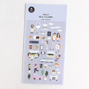 Suatelier Design - Sticker Sheet - Vlog Trip