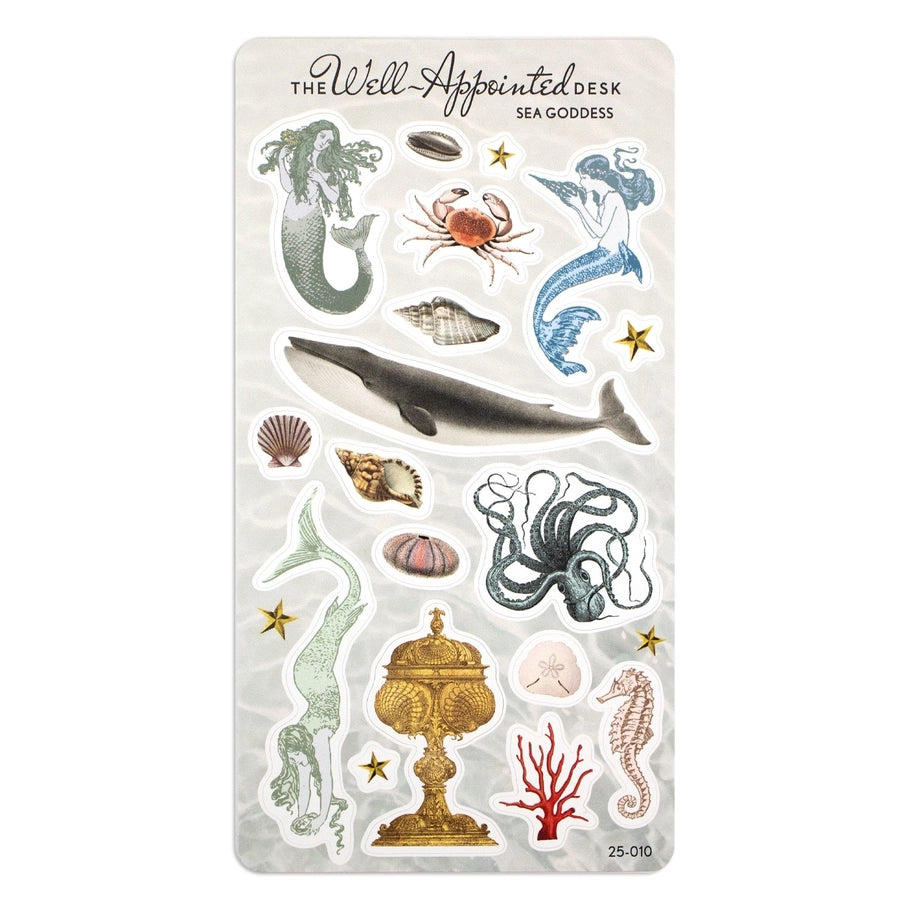The Well Appointed Desk - Sea Goddess Mermaid