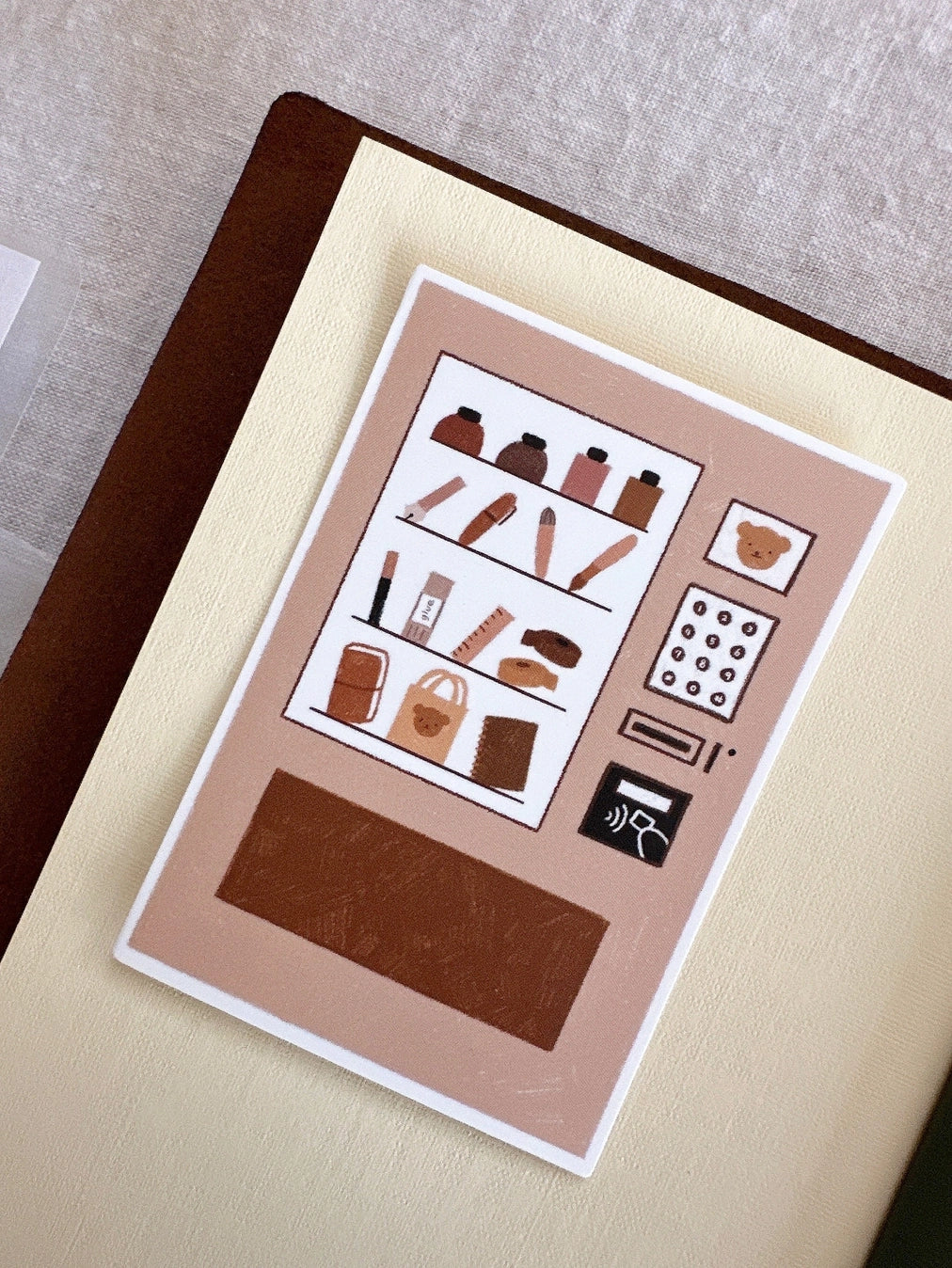 Bloom Paper Studio Sticker - Stationery Vending Machine