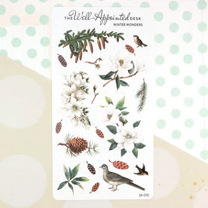 The Well Appointed Desk - Winter Wonders Sticker Sheet