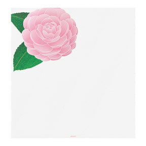 Midori Letter Pad - Foil Stamping Otome Camellia 002
