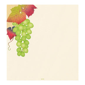 Midori Letter Pad - Silk Printing Grape 039