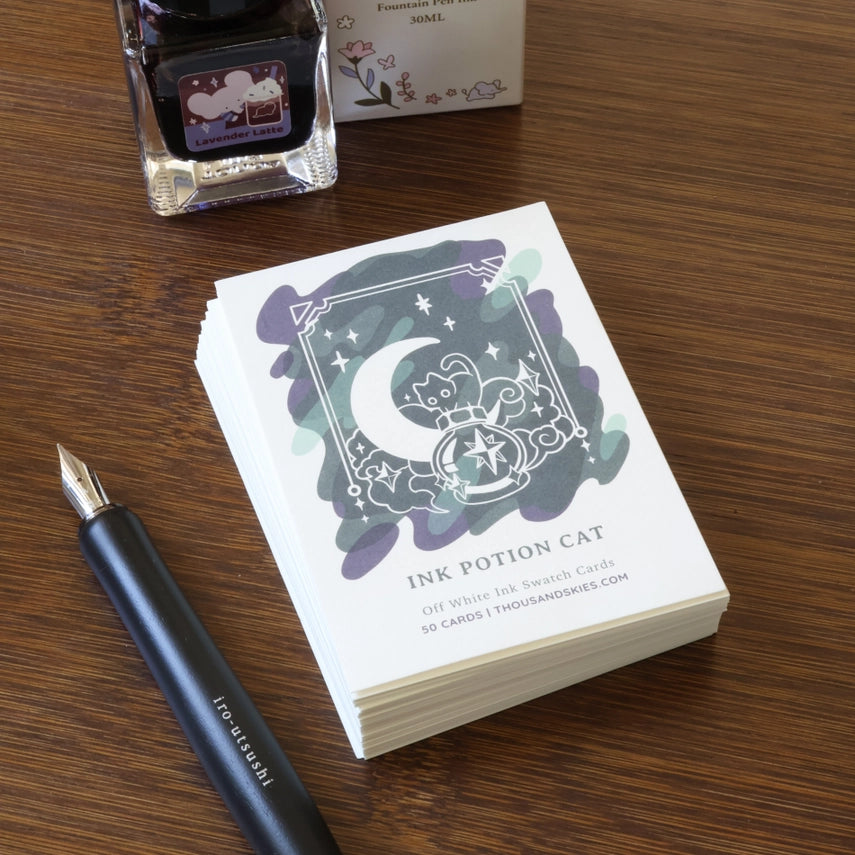 Thousand Skies - Ink Potion Cat Swatch Card