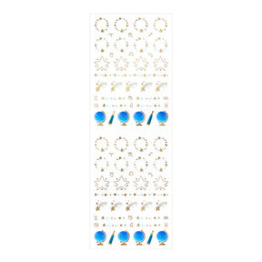 Midori Notebook Stickers - Starry Sky