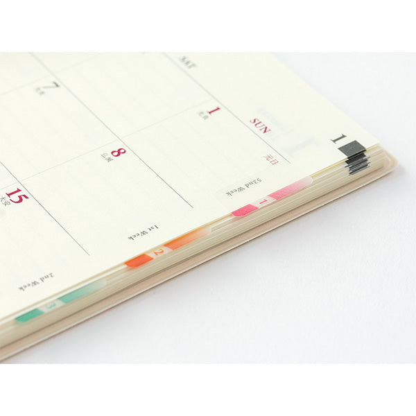 Midori Index Label- Chiratto Number