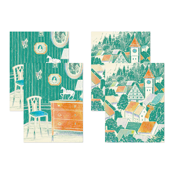 Midori Decoration Sticker- Green
