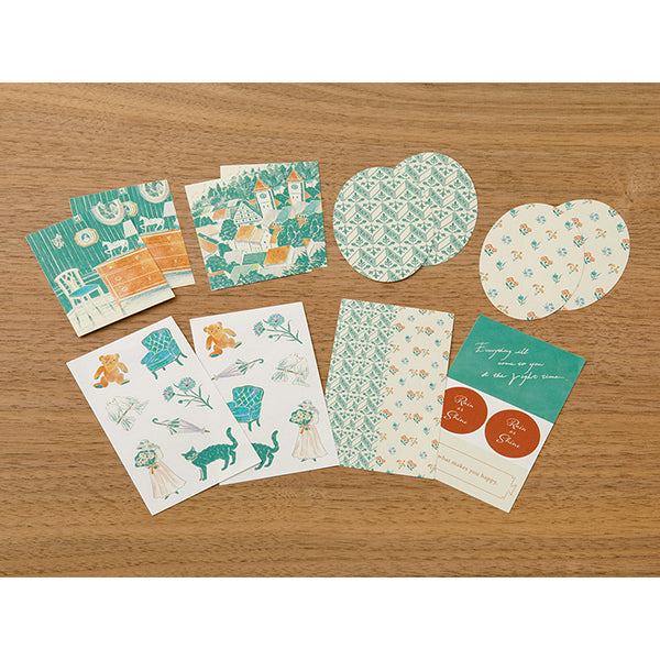 Midori Decoration Sticker- Green