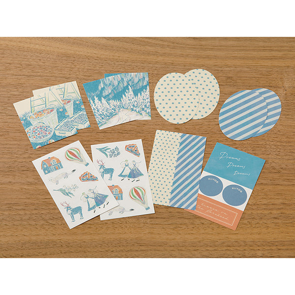 Midori Decoration Sticker- Light Blue