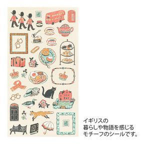 Midori Stickers - United Kingdom Design