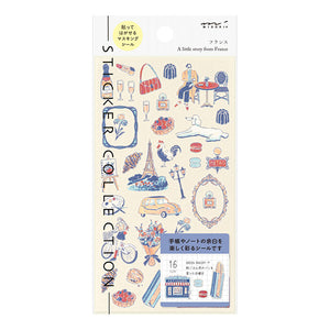 Midori Stickers - France Design