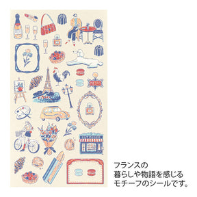 Midori Stickers - France Design